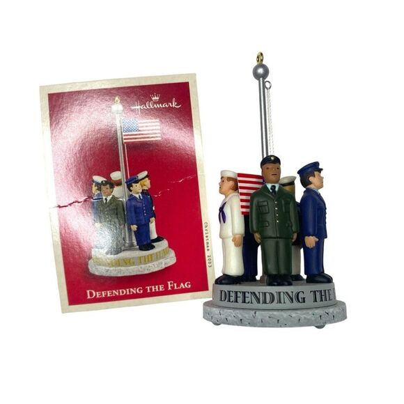 Defending the Flag Hallmark Keepsake Ornament 2003 - Picture 2 of 10